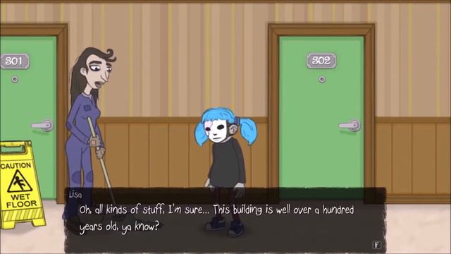WHAT AN UNUSUAL APARTMENT! // Sally Face // #1 смотреть онлайн