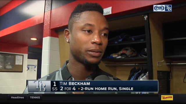 Tim Beckham -- Tampa Bay Rays at Cleveland Indians 05/16/2017 смотреть онлайн