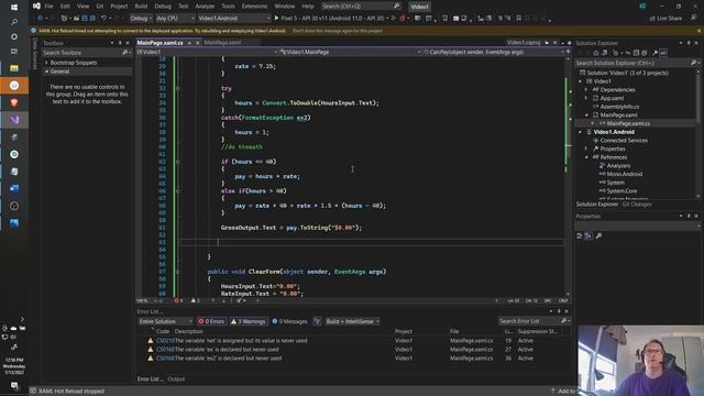 Xamarin Respond to Checkbox in code смотреть онлайн