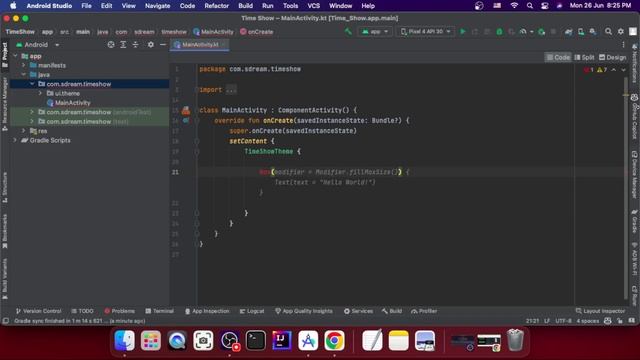 Learn android development in Bangla use Ai & Earn $200/hr || Current time show android app смотреть онлайн