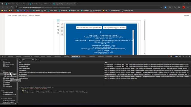 How to use caching in SPFx using PnP Caching смотреть онлайн