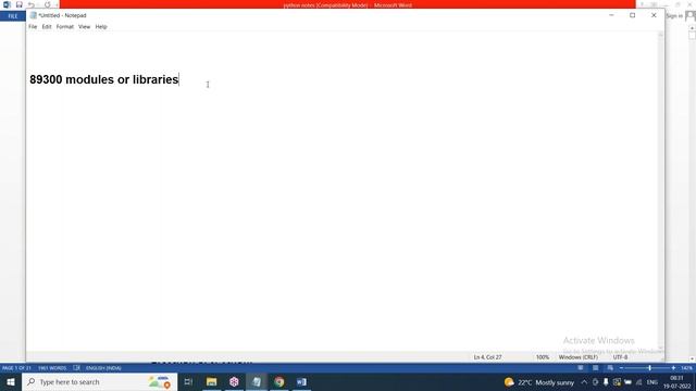 PYTHON tutorials || Demo - 1 || by Mr. Wilson On 19-07-2022 @8AM IST смотреть онлайн