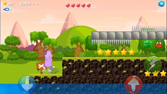 Лунтик Приключение в мире конфет Обзор игры Детское видео Игровой мультик Let's Play