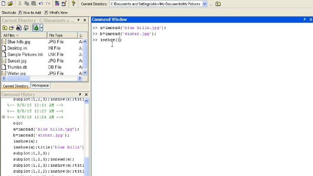 HOW TO IMPORT IMAGE FILE IN MATLAB AND DISPLAY THE IMAGE IN MATLAB. смотреть онлайн