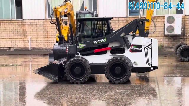 Электрические погрузчики с бортовым поворотом от завода Yuchal. смотреть онлайн