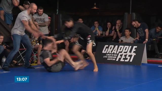 GrappleFest 6 - Joao Miyao (Unity) vs Frank Rosenthal (Renzo Gracie) смотреть онлайн