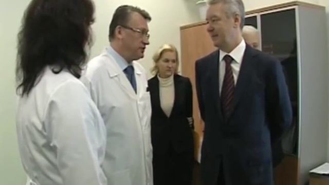 С.С. Собянин в ГКБ №61