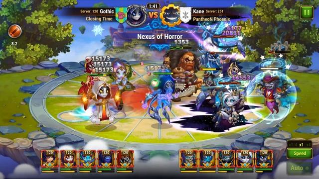 Hero Wars - Karkh Nebula Faceless Team attacking Solutions - | ATTACK, ATTACK with... Vol. 2 смотреть онлайн