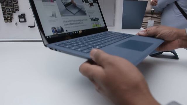 Microsoft's new Surface Laptop | Hands-on смотреть онлайн