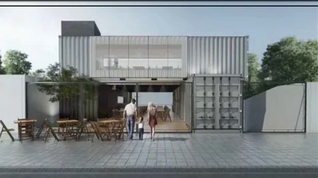 House out of shipping containers. Дом из морских контейнеров смотреть онлайн