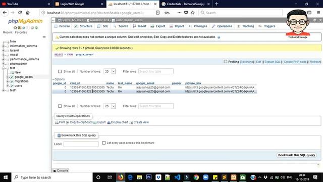 ?Login With Google Account | Google API Integration live Demo with Complete Source Code | Part-3 ?? смотреть онлайн