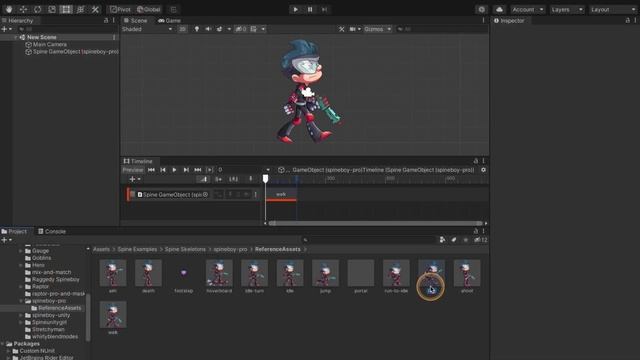[spine-unity] Combine animations in Unity using the Timeline extension смотреть онлайн