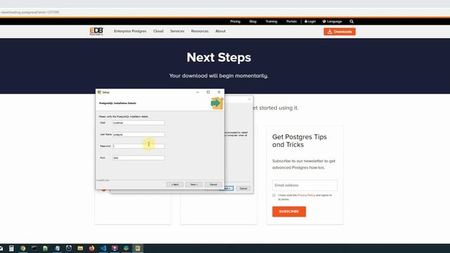 Lesson 5: Installing PostgreSQL Part 2 смотреть онлайн