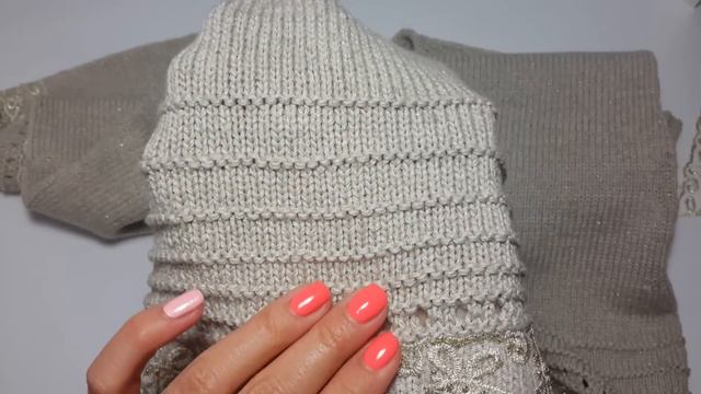 ФИНАЛ!!!Вязаное платье 👗"СУРОВЫЙ ЖЕМЧУГ"👗 смотреть онлайн