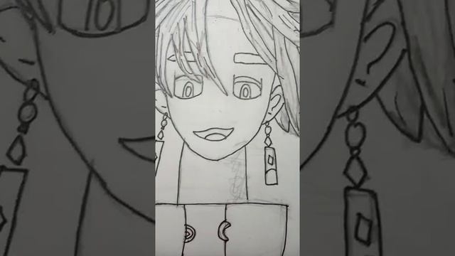 изана мой лучший рисунок _аниме манга такийские мстители