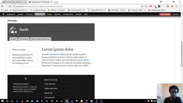 Durpal 7 - Episode #3 - Creation theme (css et js) смотреть онлайн