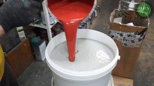 Полиуретановая эмаль на грузовое авто. Готовим эмаль прямо при клиенте