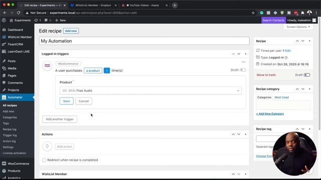 WishList Member Tutorial How to Create Automations Using Uncanny Automator смотреть онлайн