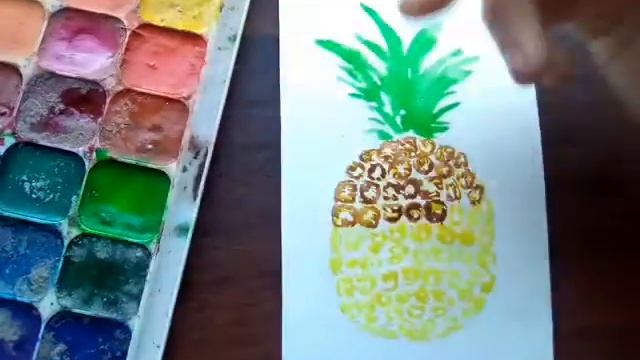 Ананас ?Как нарисовать ананас? смотреть онлайн