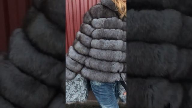 Шуба песец 90 см трансформер с капюшоном смотреть онлайн