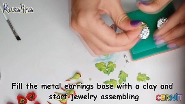 DIY | МАКИ | POPPY | Создаем украшения | Rusalina смотреть онлайн