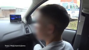 Задержан несовершеннолетний за рулем