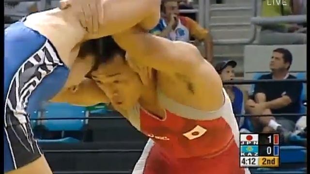 ОИ 2004 66 кг Кадзухико Икемацу Япония ЛЕОНИД СПИРИДОНОВ Казазстан САХА смотреть онлайн