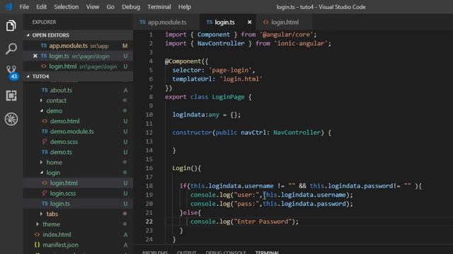 IONIC 3 #4 - Httpmodule Login PHP Service & MySQL database смотреть онлайн
