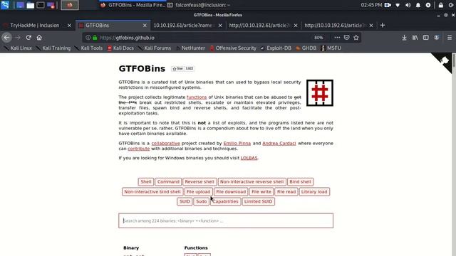 TryHackMe LFI Inclusion смотреть онлайн