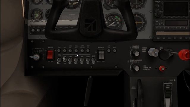 Запуск самолета Cessna 172 смотреть онлайн