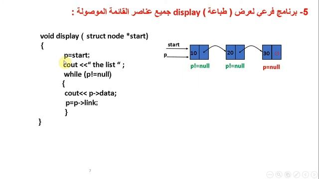 linked list/هياكل بيانات / الفصل الثاني/محاضرة 2 كاملة عمليات الاضافة والحذف смотреть онлайн