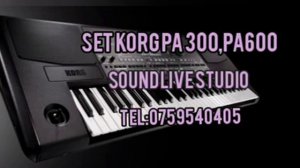 Set korg pa 300,pa600,,new2022''