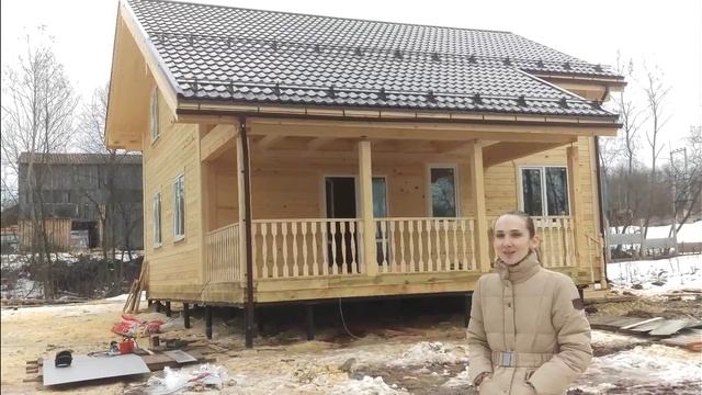 Отзыв СК Дачный Стиль - коттедж из бруса смотреть онлайн