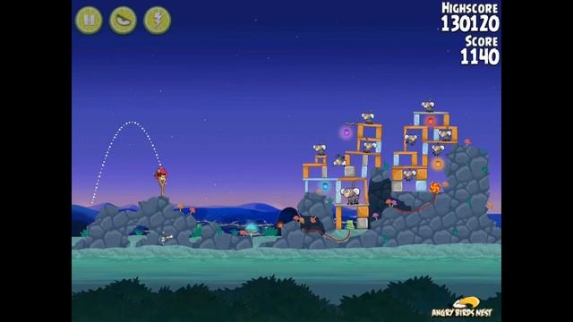 Angry Birds Rio Rocket #10 Walkthrough Level 17 (Rocket Rumble) смотреть онлайн