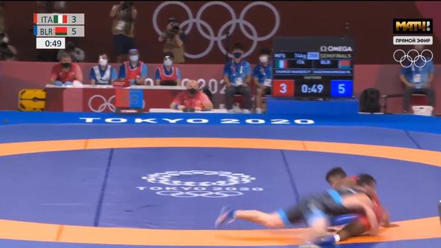 Magomedkhabib Kadimagomedov (BLR) df. Frank CHAMIZO (ITA) смотреть онлайн