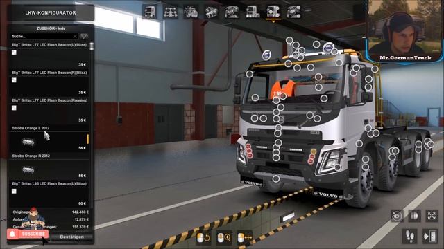 [ETS2 v1.37] Volvo FMX + 2 Ownable Trailer & Open Windows v1.8 *Mega Mod* Facecam смотреть онлайн