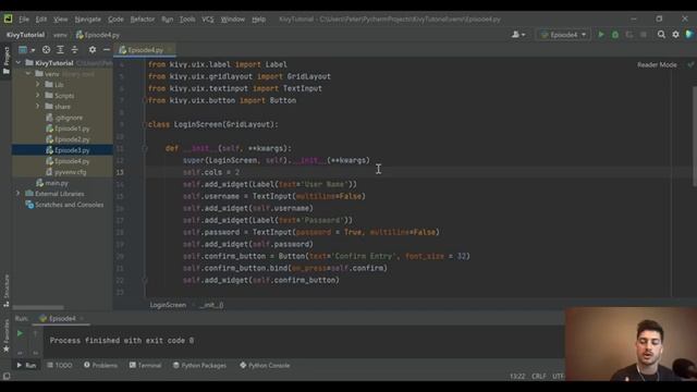 Nest Grid Layouts, Adjust Widget Width, and Update Label in Kivy- Python Cross-Platform App Builder смотреть онлайн