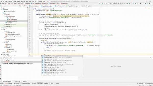 [Android Studio] app update from own web server(apk file hosting)