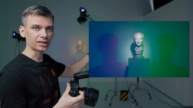Цвет на модели, за моделью! Делай цвет в фотографии ярким, сочным и насыщенным с импульсным светом. смотреть онлайн