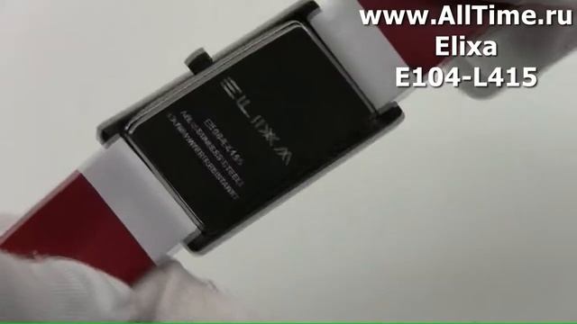 Обзор. Женские наручные часы Elixa E104-L415 смотреть онлайн