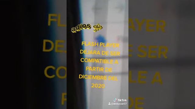 FLASH PLAYER DEJARA DE SER COMPATIBLE A PARTIR DE DICIEMBRE DEL 2020 смотреть онлайн