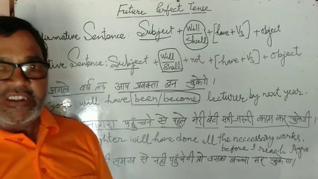 |English Grammar|Formation of Affirmative and Negative Sentences|Future Perfect Tense| смотреть онлайн