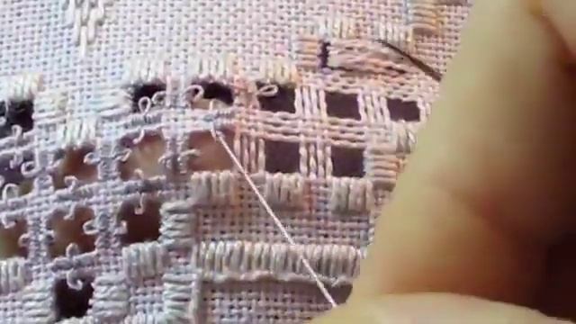 #Embroidery #Hardanger .Hardanger Picots. #Вышивка Hardanger смотреть онлайн