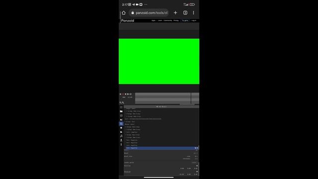 Тутор, как сделать интро через программу Panzoid. На телефоне смотреть онлайн