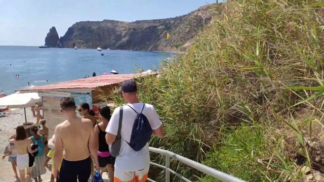 Яшмовый пляж. Севастополь, Крым. 9.08.20 смотреть онлайн