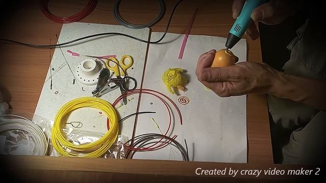 Рисунок 3D ручкой Чудик смотреть онлайн