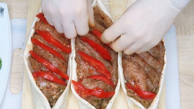 Шаурма в домашних условиях с курицей - очень вкусно! смотреть онлайн