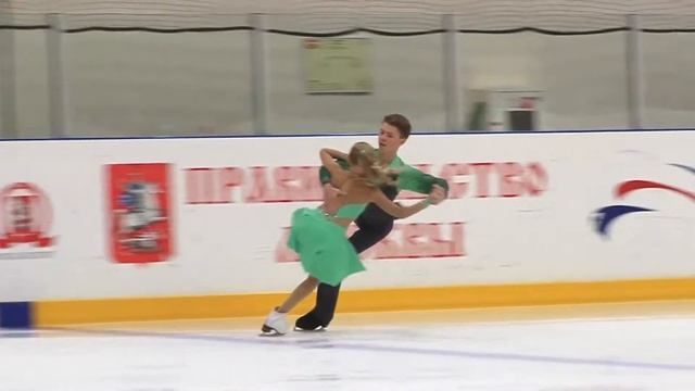 Софья Лукинская/Валерия Ангелопоп Starlight Waltz. Первенство г.Москвы среди юниоров 2017 смотреть онлайн