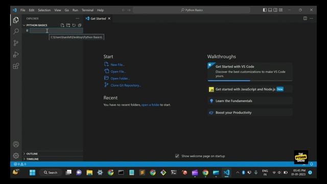 7. Install Visual Studio Code and Run Python Program on it смотреть онлайн