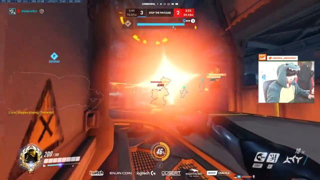 55 ELIMS! 20 Dragonblade Kills - Architect Korean Genji! [ OVERWATCH SEASON 13 TOP 500 ] смотреть онлайн